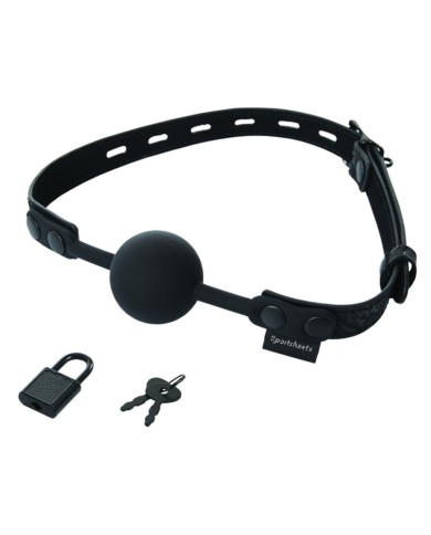 Solid Ball Gag Sincerely Locking Sportsheets Solid Ball Gag Sincerely Locking Sportsheets