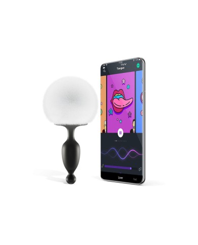 Plug Anale Magic Motion Bianco Nero Plug Anale Magic Motion Bianco Nero