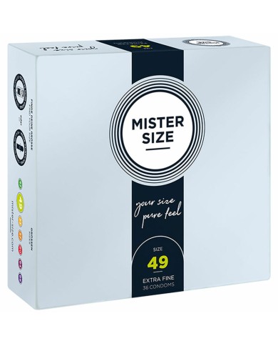 Preservativi Mister Size MR4936 Ø 4,9 cm