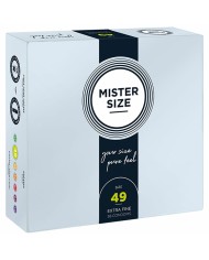 Preservativi Mister Size Extra sottili (49 mm)