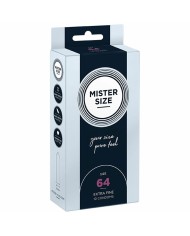 Preservativi Mister Size Extra sottili (64 mm)