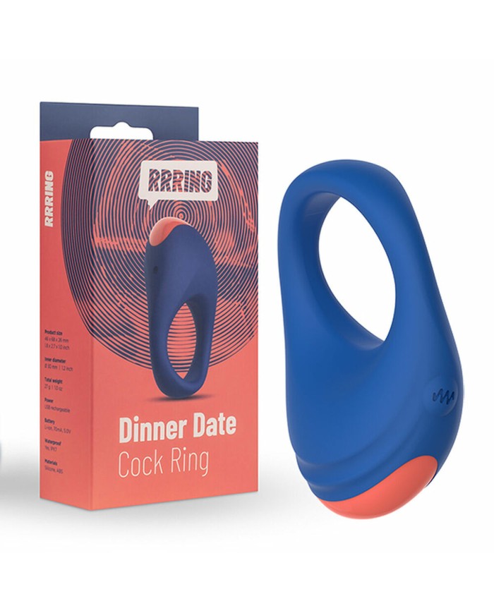 Anelli Fallici FeelzToys RRRING Dinner Date Vibratore (30 mm) Anelli Fallici FeelzToys RRRING Dinner Date Vibratore (30 mm)