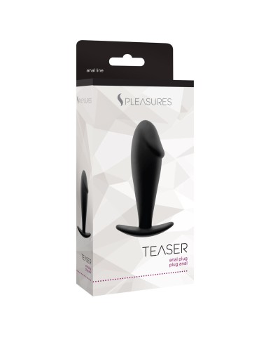 Plug Anale S Pleasures Teaser Nero (9 cm) Plug Anale S Pleasures Teaser Nero (9 cm)