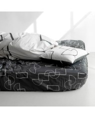 Lenzuolo con angoli HappyFriday BLANC Multicolore 180 x 200 x 32 cm