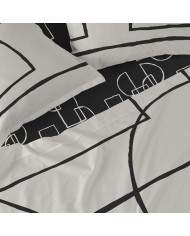 Lenzuolo con angoli HappyFriday BLANC Multicolore 180 x 200 x 32 cm