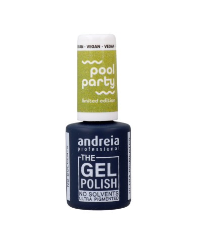 Smalto Semipermanente Andreia Polish Pool Party N.6 Verde 10,5 ml Smalto Semipermanente Andreia Polish Pool Party N.6 Verde 10,5 ml