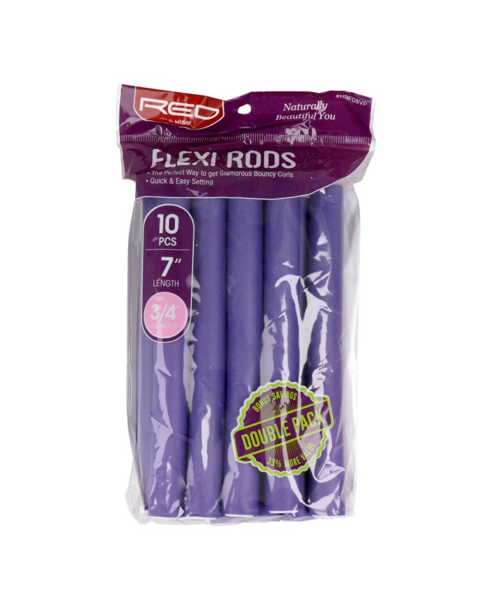 Bigodini Red Kiss Kiss Flexi 10 Pezzi Bigodini Red Kiss Kiss Flexi 10 Pezzi