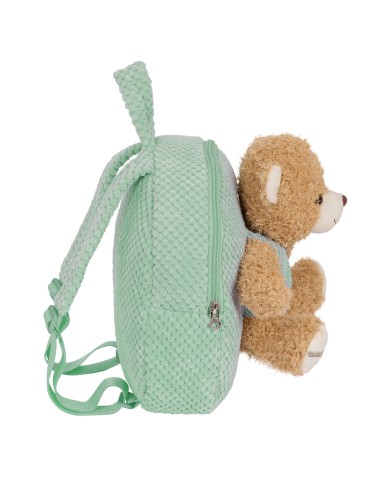 Zaino per Bambini Safta Orsetto di Peluche Turchese 23 x 27 x 7,5 cm Zaino per Bambini Safta Orsetto di Peluche Turchese 23 x 27 x 7,5 cm