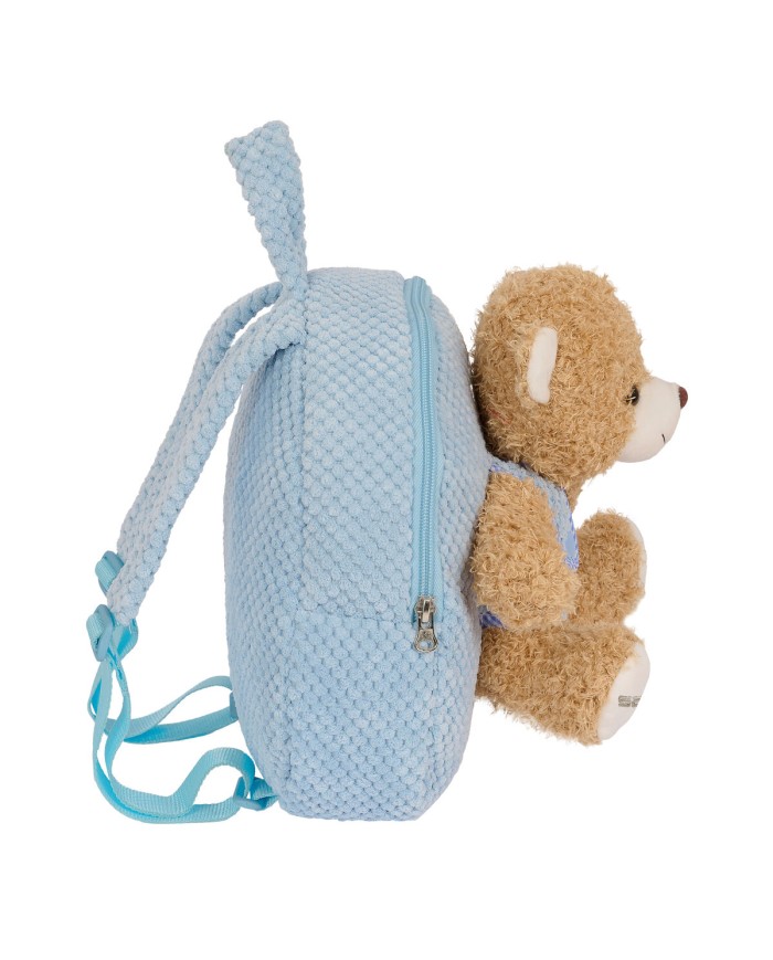 Zaino per Bambini Safta Orsetto di Peluche Azzurro 23 x 27 x 7,5 cm Zaino per Bambini Safta Orsetto di Peluche Azzurro 23 x 27 x 7,5 cm