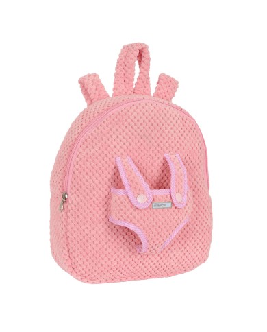 Zaino per Bambini Safta Orsetto di Peluche Rosa 23 x 27 x 7,5 cm