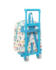Trolley per la Scuola Baby Shark Surfing Azzurro Bianco 22 x 27 x 10 cm Trolley per la Scuola Baby Shark Surfing Azzurro Bianco 22 x 27 x 10 cm