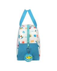 Portamerenda Termico Baby Shark Surfing Azzurro Bianco 19 x 22 x 14 cm