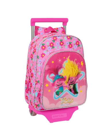Trolley per la Scuola Trolls Rosa 26 x 34 x 11 cm Trolley per la Scuola Trolls Rosa 26 x 34 x 11 cm