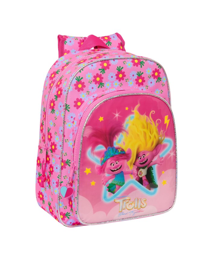 Zaino per Bambini Trolls Rosa 26 x 34 x 11 cm Zaino per Bambini Trolls Rosa 26 x 34 x 11 cm