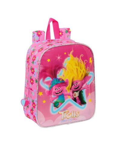 Zaino per Bambini Trolls Rosa 22 x 27 x 10 cm Zaino per Bambini Trolls Rosa 22 x 27 x 10 cm