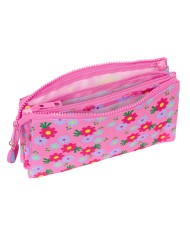 Portaoggetti Triplo Trolls Rosa 22 x 12 x 3 cm Portaoggetti Triplo Trolls Rosa 22 x 12 x 3 cm