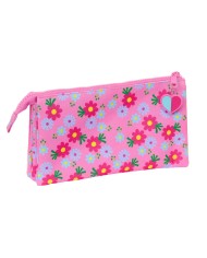 Portaoggetti Triplo Trolls Rosa 22 x 12 x 3 cm Portaoggetti Triplo Trolls Rosa 22 x 12 x 3 cm