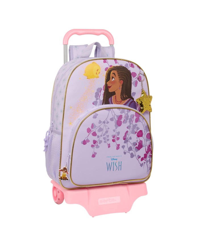 Trolley per la Scuola Wish Lilla 33 x 42 x 14 cm