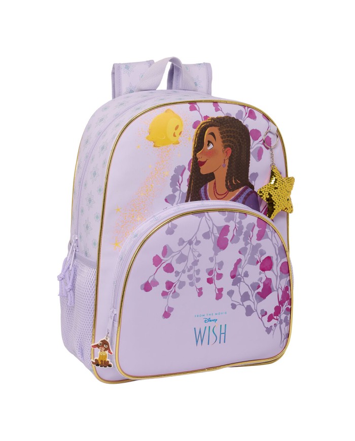 Zaino Scuola Wish Lilla 33 x 42 x 14 cm