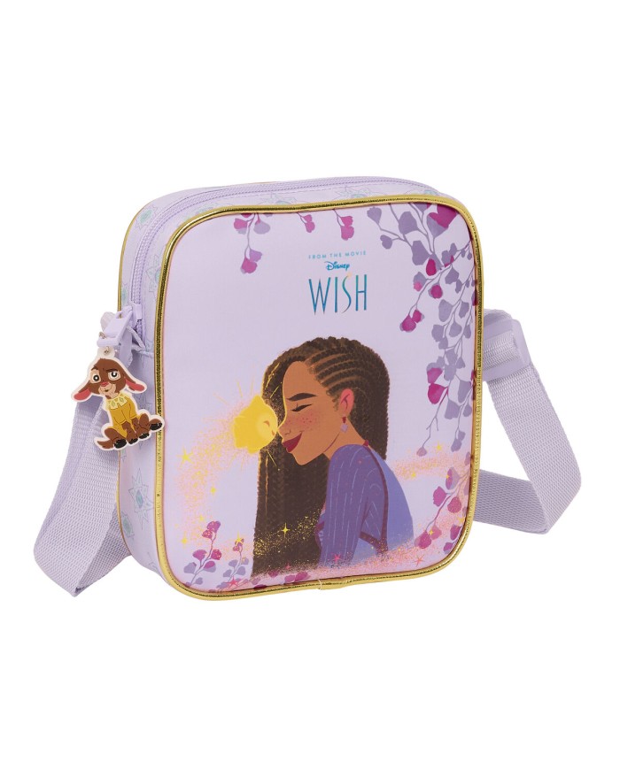 Borsa a Tracolla Wish Lilla 16 x 18 x 4 cm Borsa a Tracolla Wish Lilla 16 x 18 x 4 cm