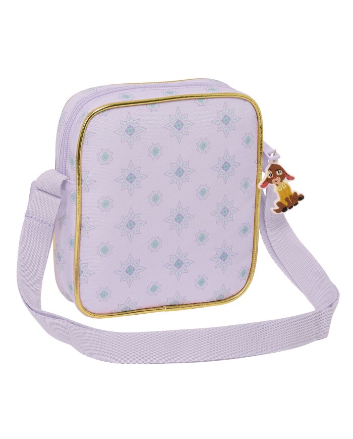 Borsa a Tracolla Wish Lilla 16 x 18 x 4 cm Borsa a Tracolla Wish Lilla 16 x 18 x 4 cm