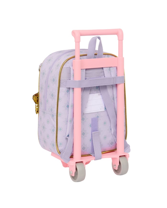 Trolley per la Scuola Wish Lilla 22 x 27 x 10 cm