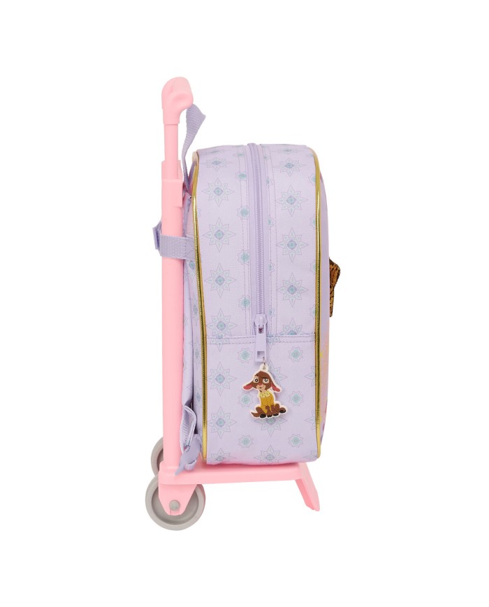 Trolley per la Scuola Wish Lilla 22 x 27 x 10 cm