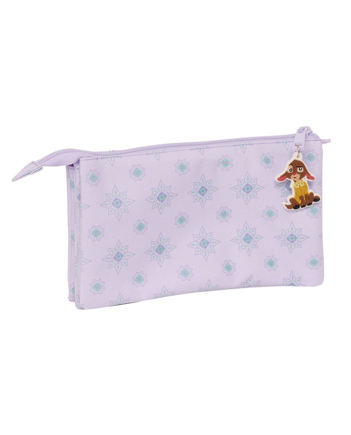 Portaoggetti Triplo Wish Lilla 22 x 12 x 3 cm