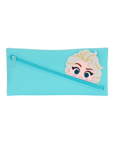 Astuccio Scuola Frozen Azzurro 22 x 11 x 1 cm
