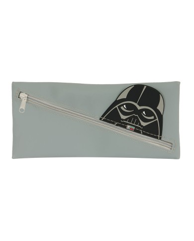 Astuccio Scuola Star Wars Grigio 22 x 11 x 1 cm
