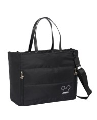 Borsa Mickey Mouse Clubhouse Teen Mood Nero 40 x 31 x 17 cm Trapunta Borsa Mickey Mouse Clubhouse Teen Mood Nero 40 x 31 x 17 cm Trapunta