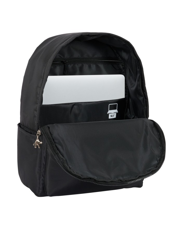 Zaino per Portatile Mickey Mouse Clubhouse Teen Mood Nero 31 x 40 x 16 cm Zaino per Portatile Mickey Mouse Clubhouse Teen Mood Nero 31 x 40 x 16 cm