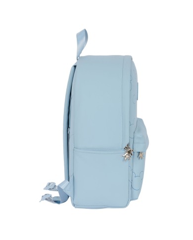 Zaino per Portatile Mickey Mouse Clubhouse Teen Snow Azzurro 31 x 40 x 16 cm Zaino per Portatile Mickey Mouse Clubhouse Teen Snow Azzurro 31 x 40 x 16 cm