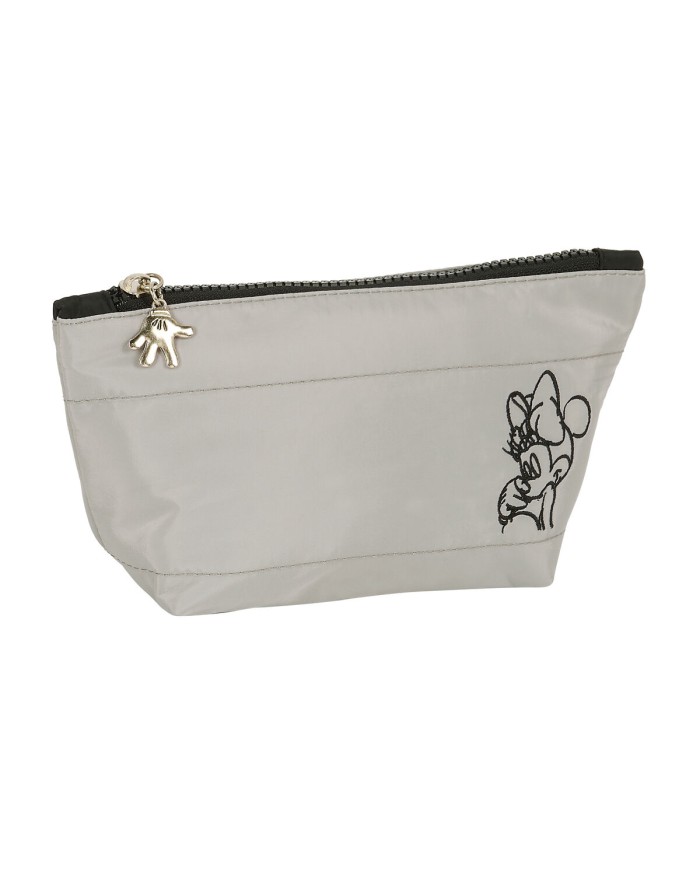 Necessaire per la Scuola Minnie Mouse Teen Sand Grigio chiaro 23 x 12 x 8 cm