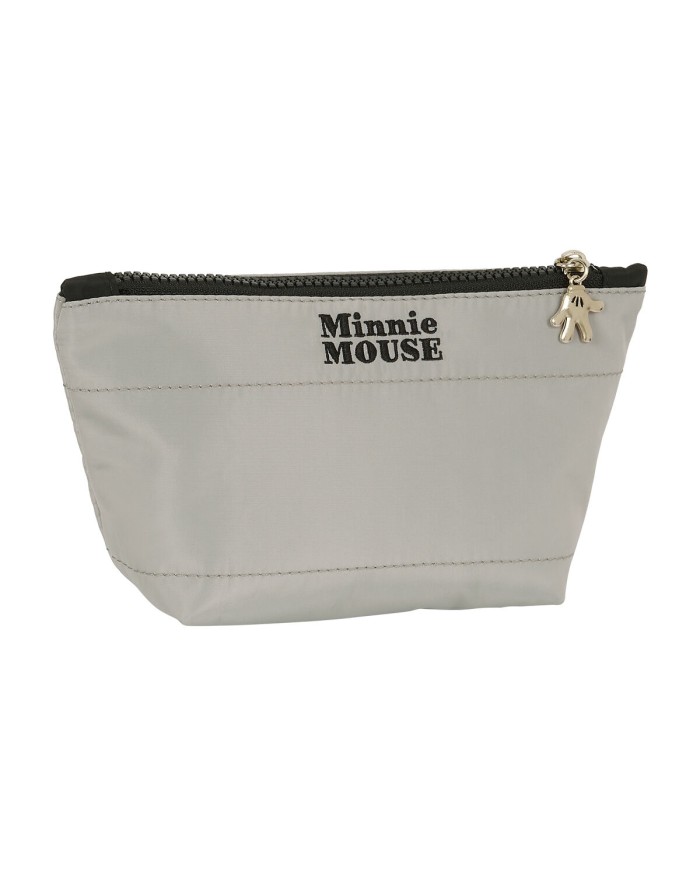 Necessaire per la Scuola Minnie Mouse Teen Sand Grigio chiaro 23 x 12 x 8 cm