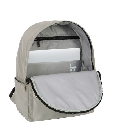 Zaino per Portatile Minnie Mouse Teen Sand Grigio chiaro 31 x 40 x 16 cm Zaino per Portatile Minnie Mouse Teen Sand Grigio chiaro 31 x 40 x 16 cm