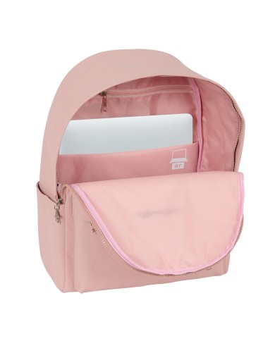 Zaino per Portatile Minnie Mouse Teen Misty Rosa 31 x 40 x 16 cm Zaino per Portatile Minnie Mouse Teen Misty Rosa 31 x 40 x 16 cm