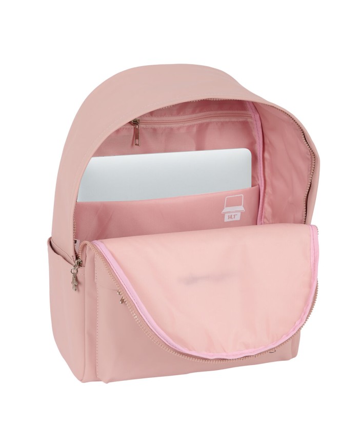 Zaino per Portatile Minnie Mouse Teen Misty Rosa 31 x 40 x 16 cm Zaino per Portatile Minnie Mouse Teen Misty Rosa 31 x 40 x 16 cm