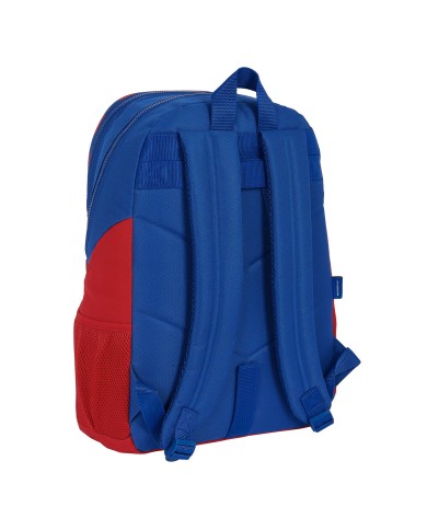 Zaino Scuola F.C. Barcelona Azzurro Rosso Granato 32 x 44 x 16 cm