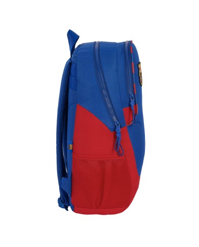 Zaino Scuola F.C. Barcelona Azzurro Rosso Granato 32 x 44 x 16 cm