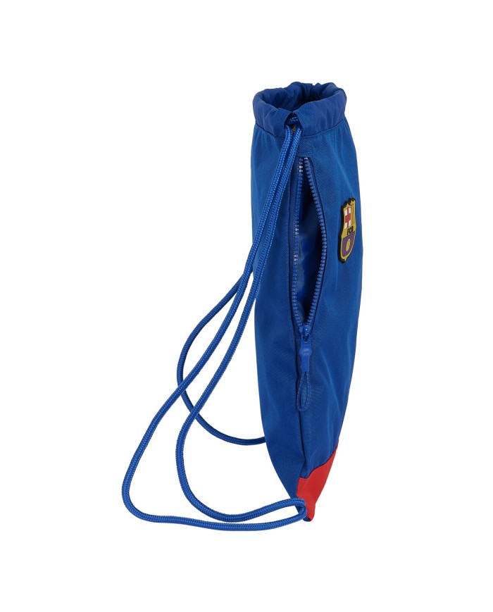 Zainetto con Cordini F.C. Barcelona Azzurro Rosso Granato 35 x 40 x 1 cm Zainetto con Cordini F.C. Barcelona Azzurro Rosso Granato 35 x 40 x 1 cm