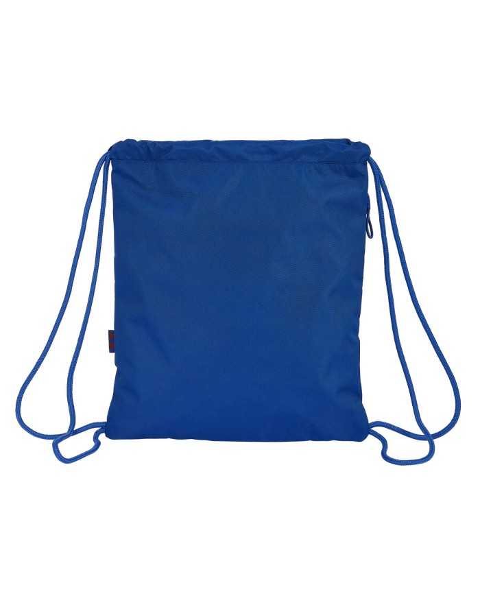 Zainetto con Cordini F.C. Barcelona Azzurro Rosso Granato 35 x 40 x 1 cm Zainetto con Cordini F.C. Barcelona Azzurro Rosso Granato 35 x 40 x 1 cm