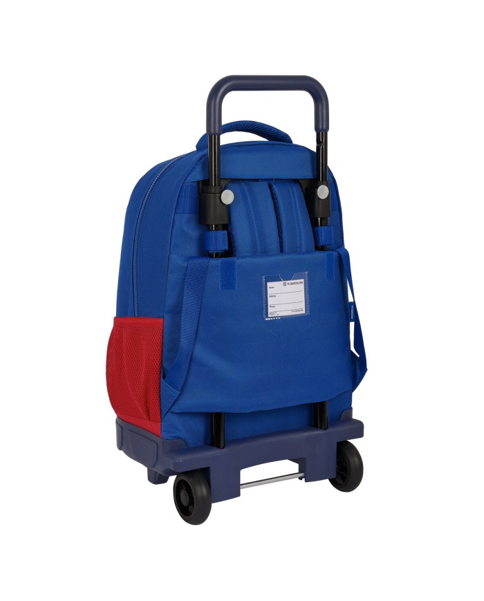 Trolley per la Scuola F.C. Barcelona Azzurro Rosso Granato 33 X 45 X 22 cm Trolley per la Scuola F.C. Barcelona Azzurro Rosso Granato 33 X 45 X 22 cm