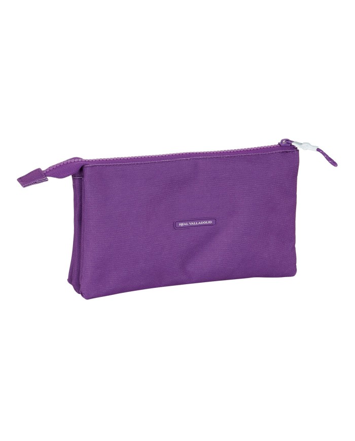 Portaoggetti Doppio Real Valladolid C.F. Viola 22 x 12 x 3 cm