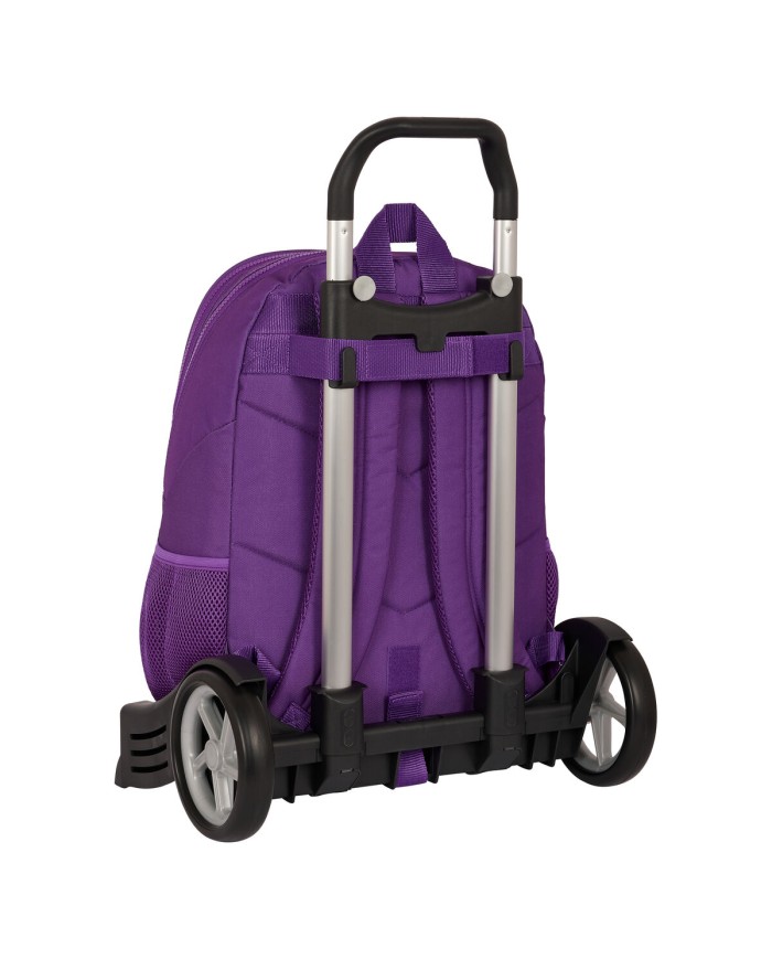 Trolley per la Scuola Real Valladolid C.F. Viola 32 x 44 x 16 cm Trolley per la Scuola Real Valladolid C.F. Viola 32 x 44 x 16 cm