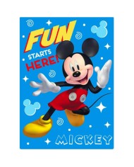 Coperta Mickey Mouse Only one 100 x 140 cm Blu Marino Poliestere Coperta Mickey Mouse Only one 100 x 140 cm Blu Marino Poliestere