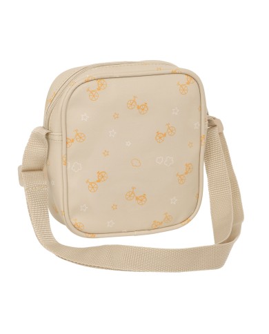 Borsa a Tracolla Safta Orso Beige 16 x 18 x 4 cm Borsa a Tracolla Safta Orso Beige 16 x 18 x 4 cm