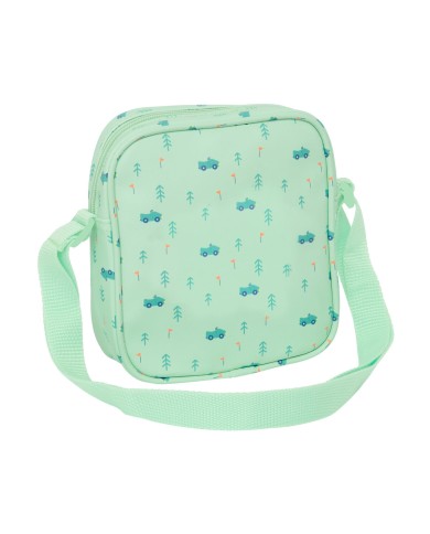 Borsa a Tracolla Safta Macchine Verde 16 x 18 x 4 cm Borsa a Tracolla Safta Macchine Verde 16 x 18 x 4 cm