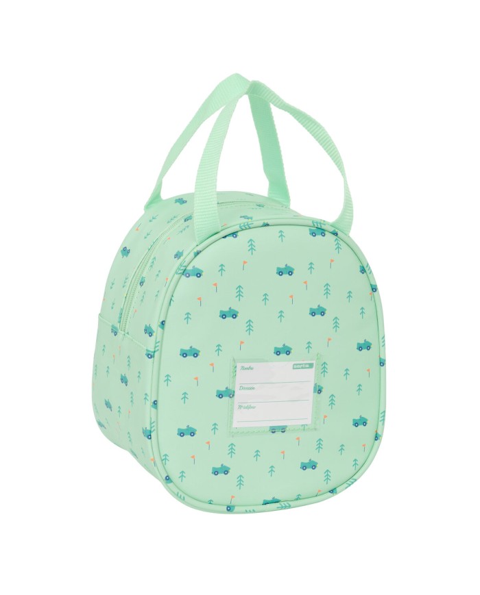 Portamerenda Termico Safta Macchine Verde 19 x 22 x 14 cm Portamerenda Termico Safta Macchine Verde 19 x 22 x 14 cm