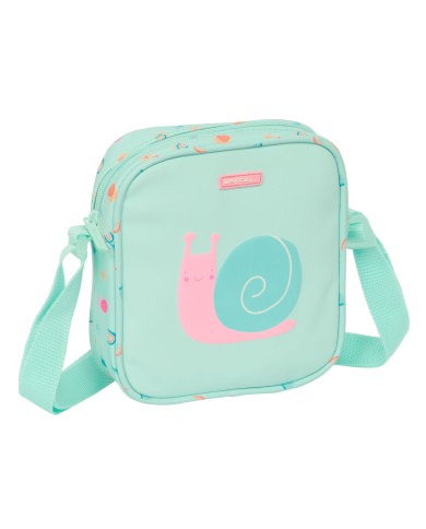 Borsa a Tracolla Safta Caracol Turchese 16 x 18 x 4 cm Borsa a Tracolla Safta Caracol Turchese 16 x 18 x 4 cm